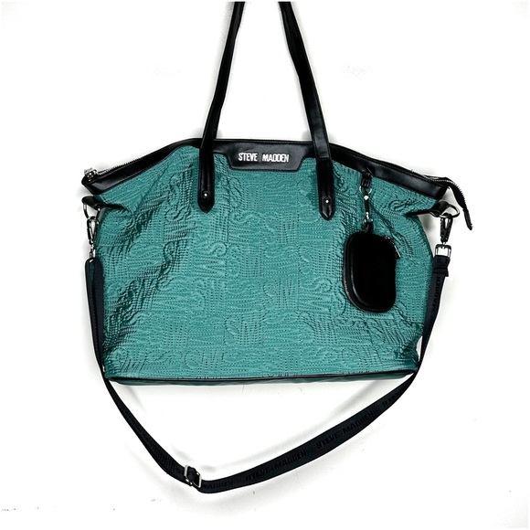 Steve Madden Bags Steve Madden Tote Bags Nylon Puffy Logo Tote With